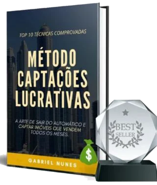 Capa do e-book Método Captações Lucrativas, de Gabriel Nunes